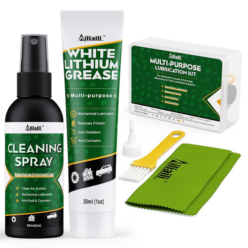 White lithium grease kit - white,