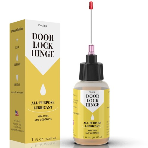 Door hinge lubricant - door,