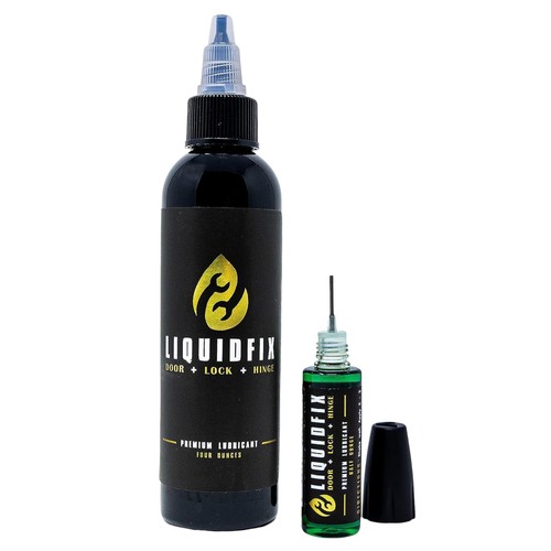 Door lock hinge lubricant - door,