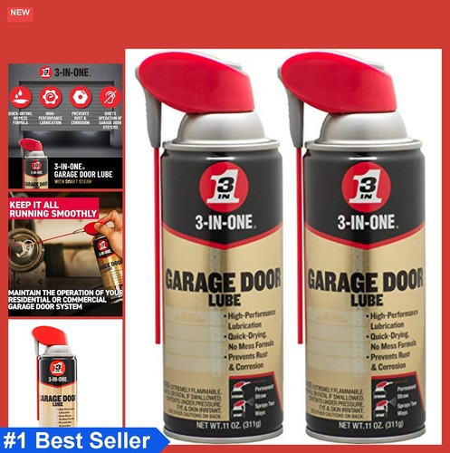 Garage door lubricant - door, spray