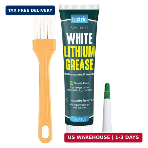White lithium grease - white,