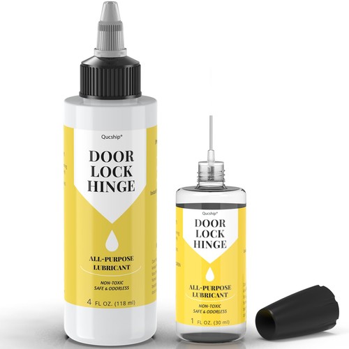 Door hinge lubricant kit - lubricant,