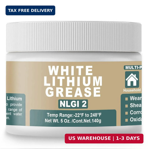 White lithium grease - lithium, lubricant