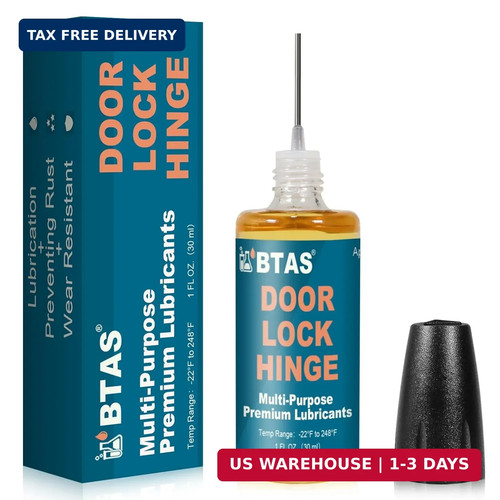 Btas door lock hinge lubricant - door,