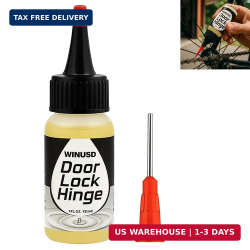 Door hinge lubricant - door,